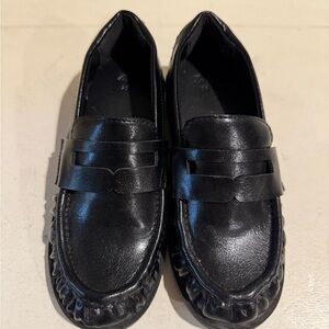 Zara Kids Classic Black Loafers